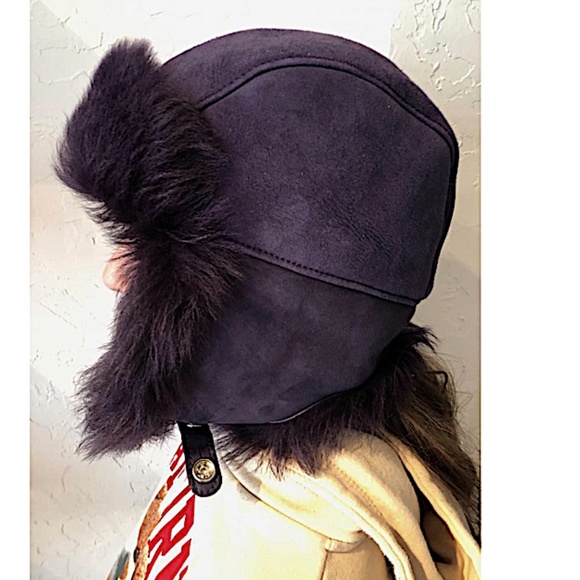 UGG Genuine Shearling Trapper Hat main image 8